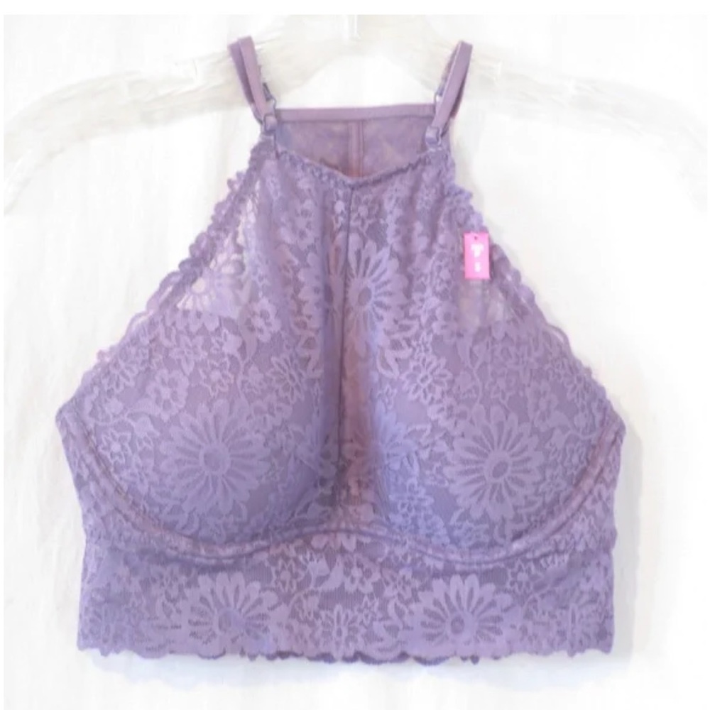 Victoria Secret “Pink” Lace Bralette Size Small NWOT